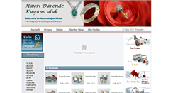 Desktop Screenshot of hayridarendekuyumculuk.com